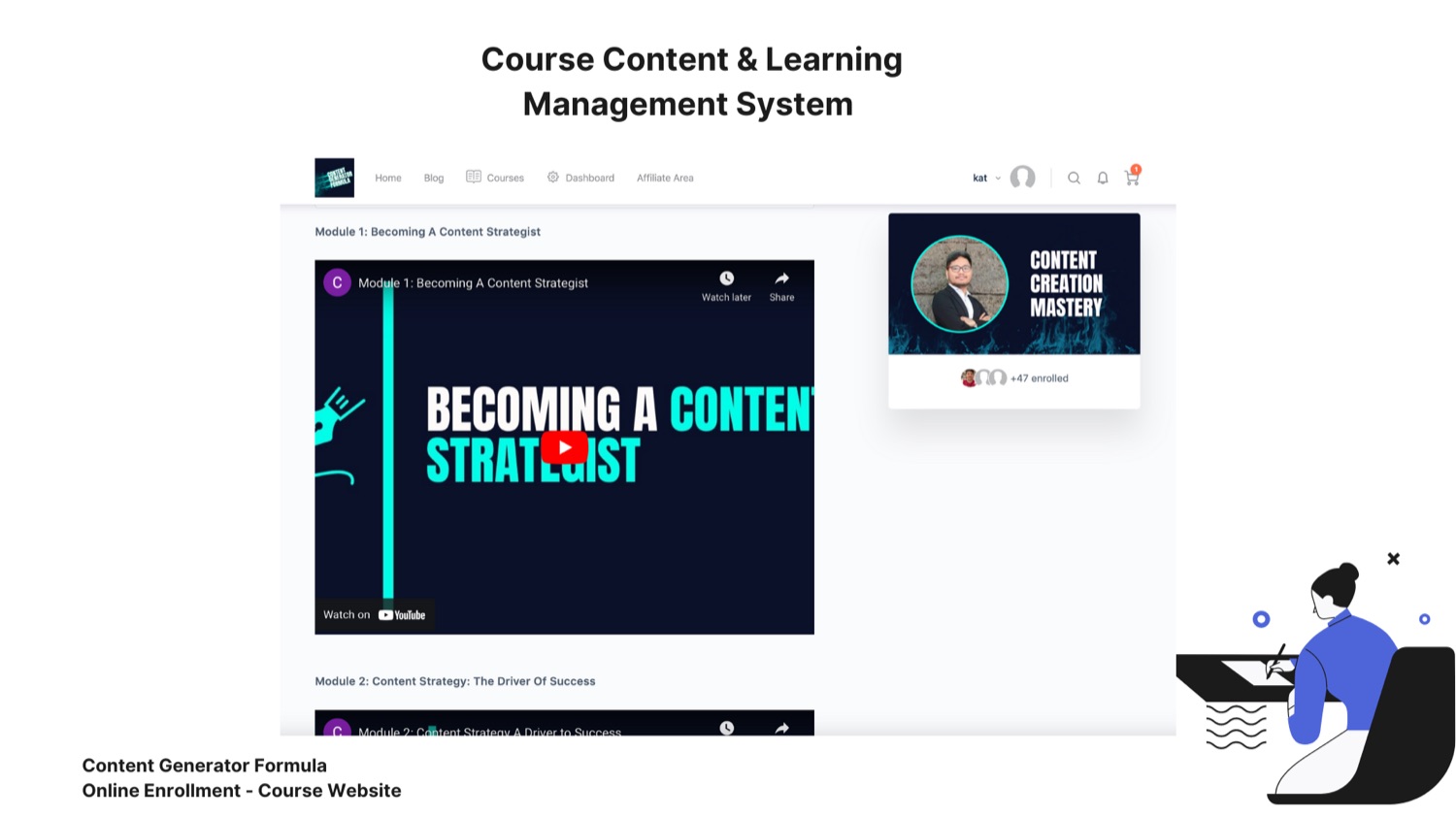 School of Strategist course platform